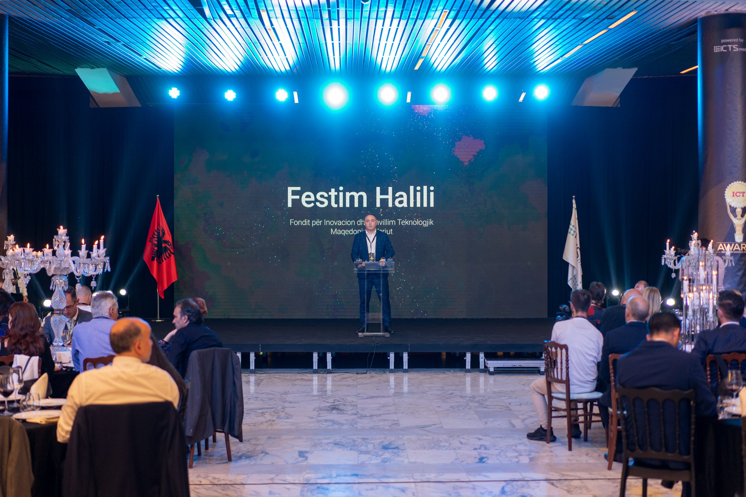 ДФИТР Фестим Халили присуствуваше на Aлбанските награди за водечки иновации – информатичка и комуникациска технологија